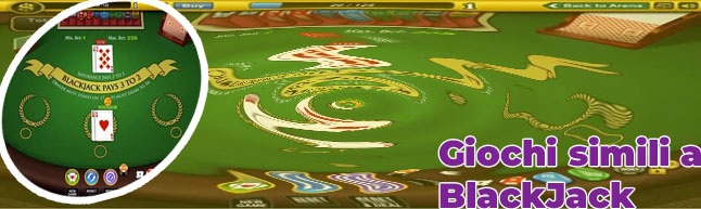 Blackjack giochi