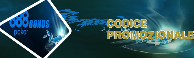 Codice promozionale 888 poker