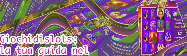 Video giochi gratis slot machine