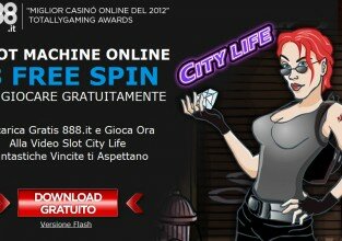 Bonus 8 Free Spin da 888.it